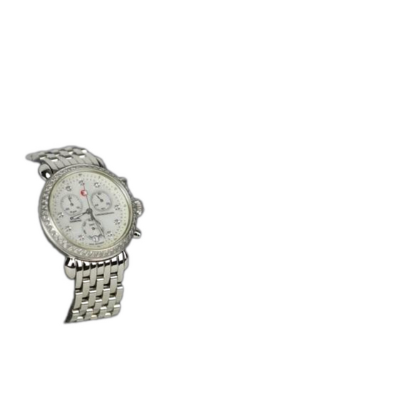 Michele Signature CSX-36 Diamond & Pearl White Dial Ladies Watch - Picture 2 of 8